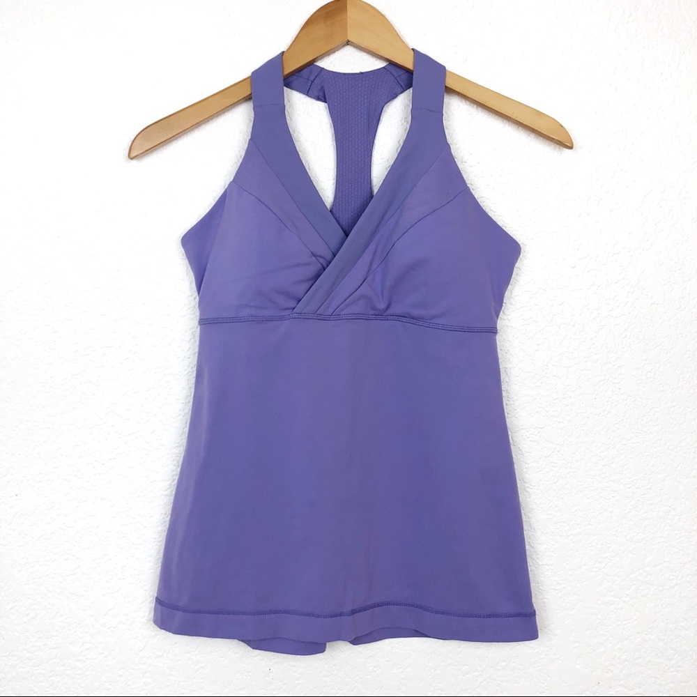 LULULEMON Deep Breath Tank Purple 8